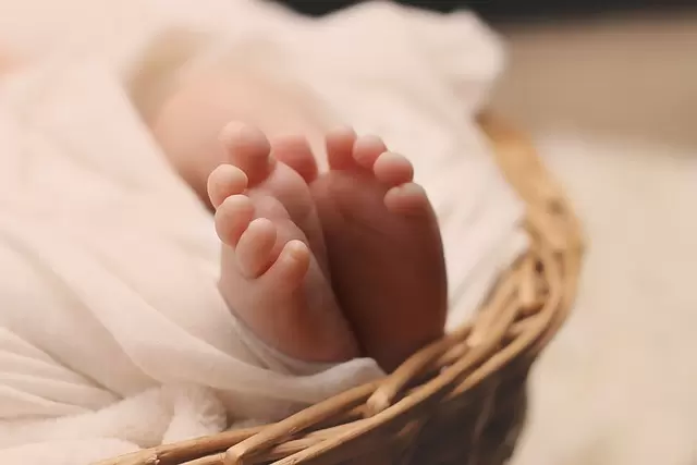 新生, 婴儿, 脚